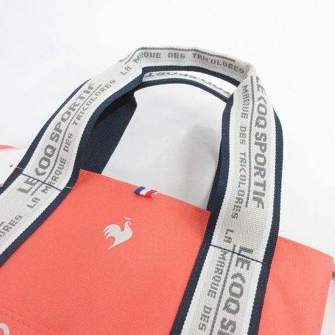 le coq sportif - ルコックスポルティフ ゴルフ カートバッグ ラウンドバッグ オレンジ le coq sportif - ルコックスポルティフ ゴルフ カートバッグ