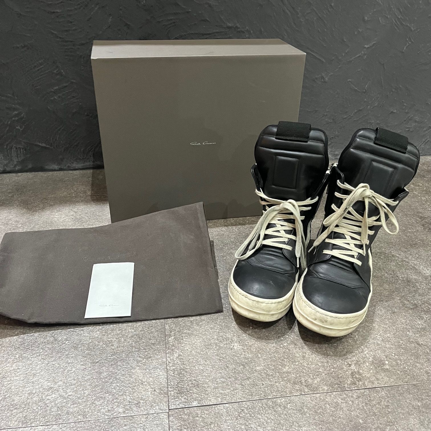 定価145200円 国内正規 Rick Owens GEOBASKET RU01C4894LPO