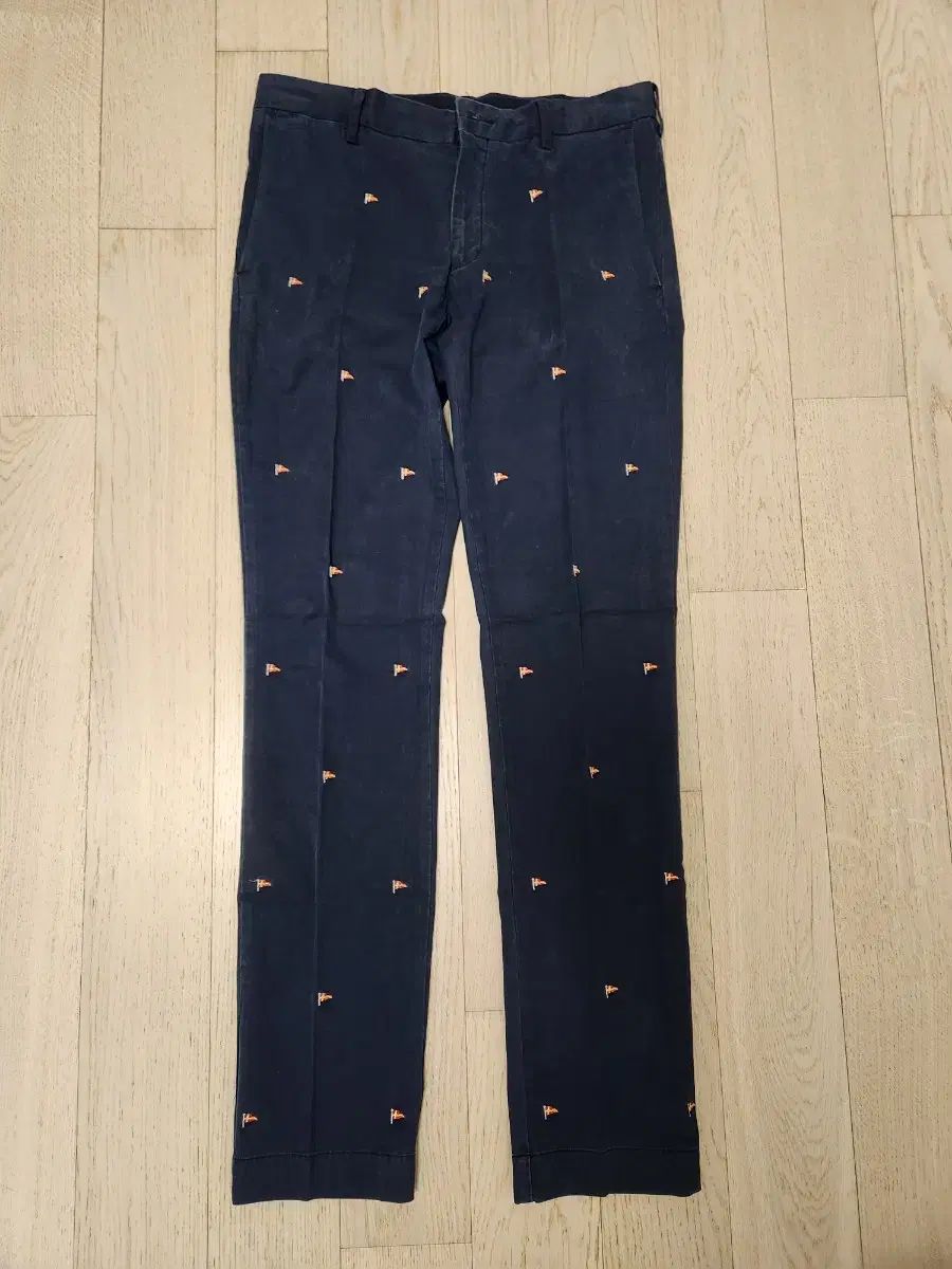 ポロ 航海 刺繡 チノパンツ 33 スリムフィット