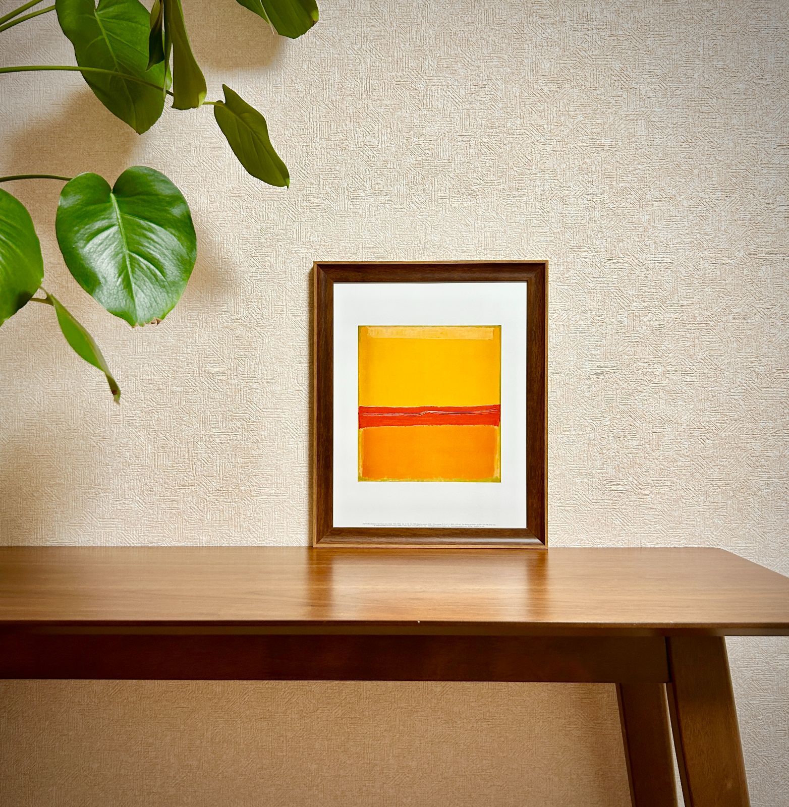 額装済/Ohne Titel 1956（マーク ロスコ）/アートポスター 額装済/Ohne