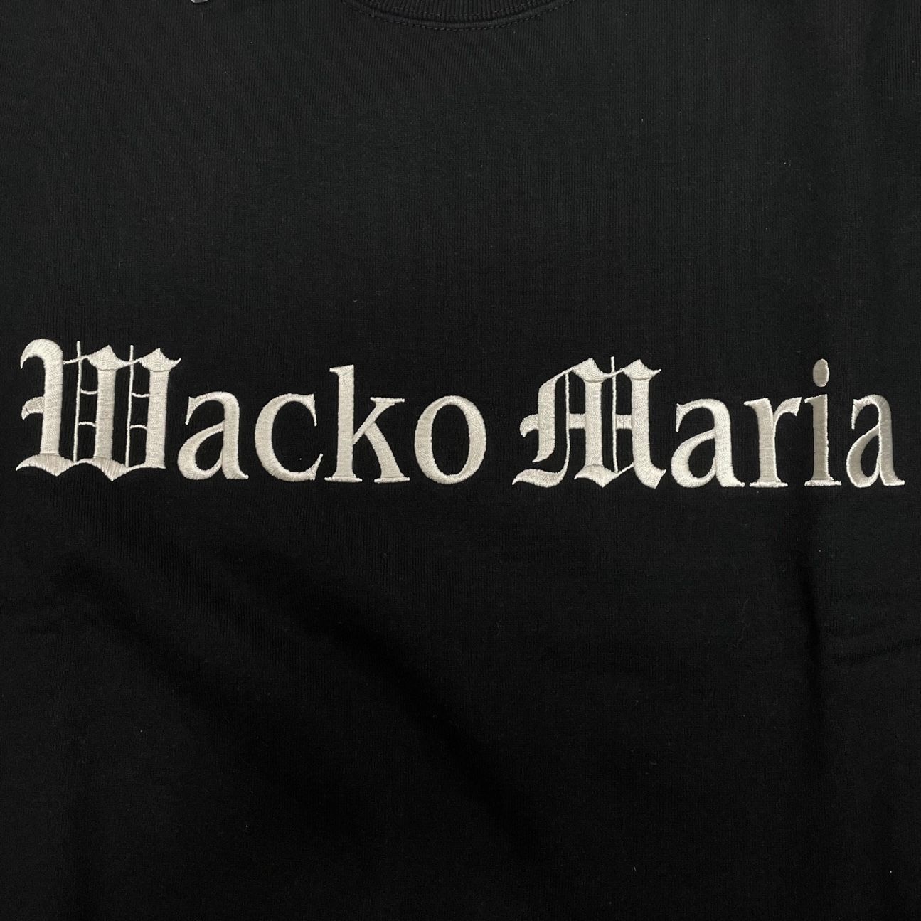 新品 WACKO MARIA 23SS MIDDLE WEIGHT CREW NECK SWEAT SHIRT 刺繍