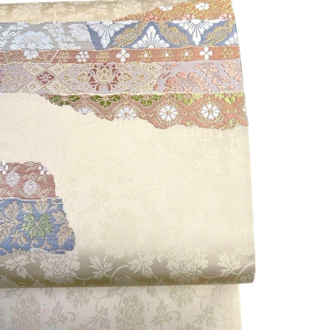 未着用 霞取り 唐花模様 金糸 袋帯 着物 041a p - メルカリ