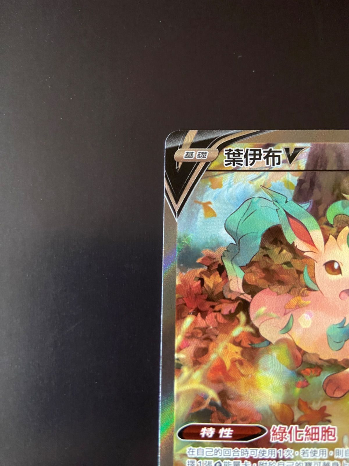 ポケモンカードs6a 071/069 SR リーフィアV 台湾語 ポケモンカード S6a 071/069 SR リーフィアV 台湾語版 - メルカリ