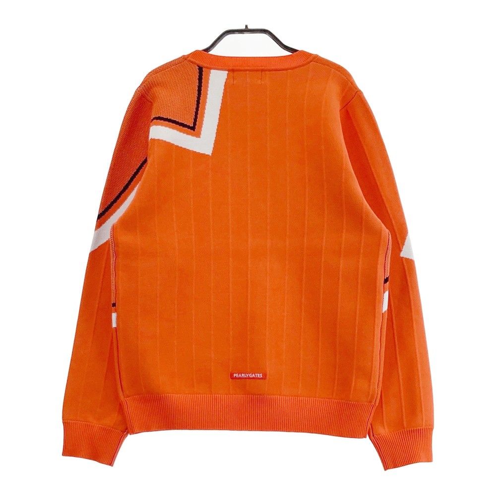 パーリーゲイツ　レディースオレンジ セーター サイズ1 新品　ニット パーリーゲイツ レディースオレンジ セーター サイズ1 新品 ニット
