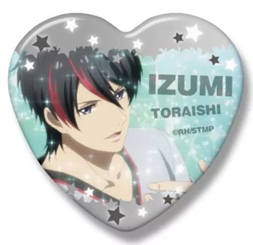 スタミュ 虎石 缶バッジ まとめ売り 中古】バッジ・ビンズ 虎石和泉＆申渡栄吾 57mm缶バッジセット