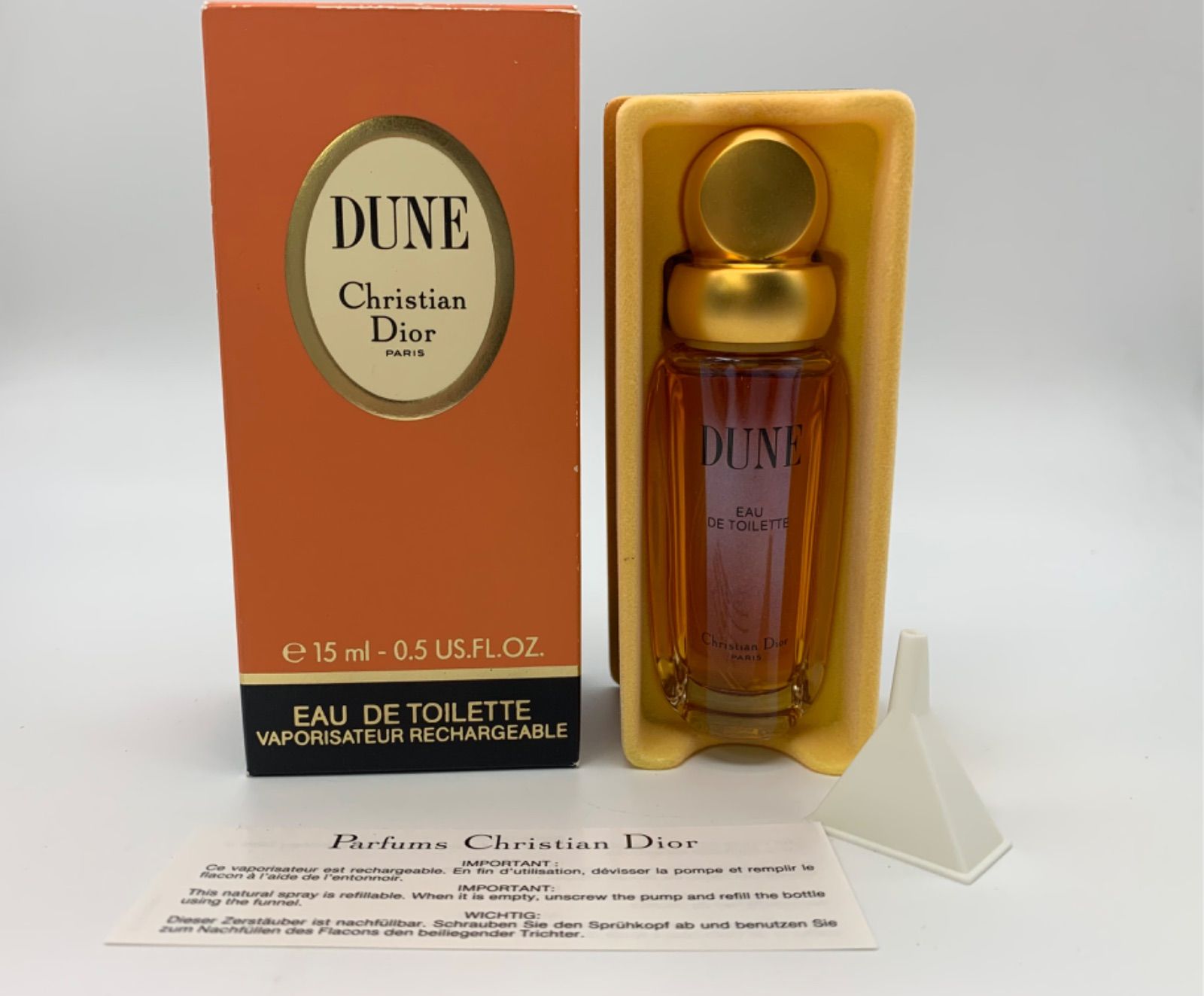クリスチャンディオール　DUNE　デューン　パルファム　15ml Dune Eau de Toilette Women's Perfume | Dior US US