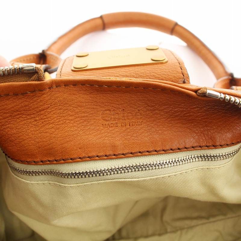 クロエ CHLOE PADDINGTON パディントン ラージ ハンドバッグ レザー
