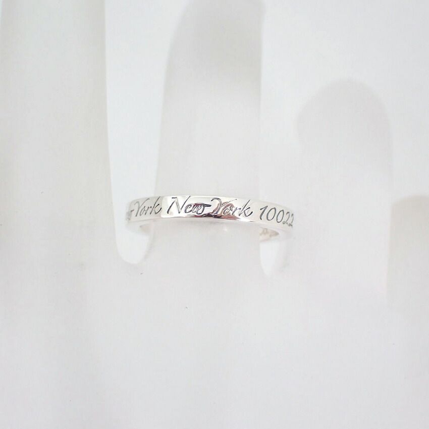 ティファニー 925 ノーツ ナロー リング /9号/g505-33 - メルカリ 