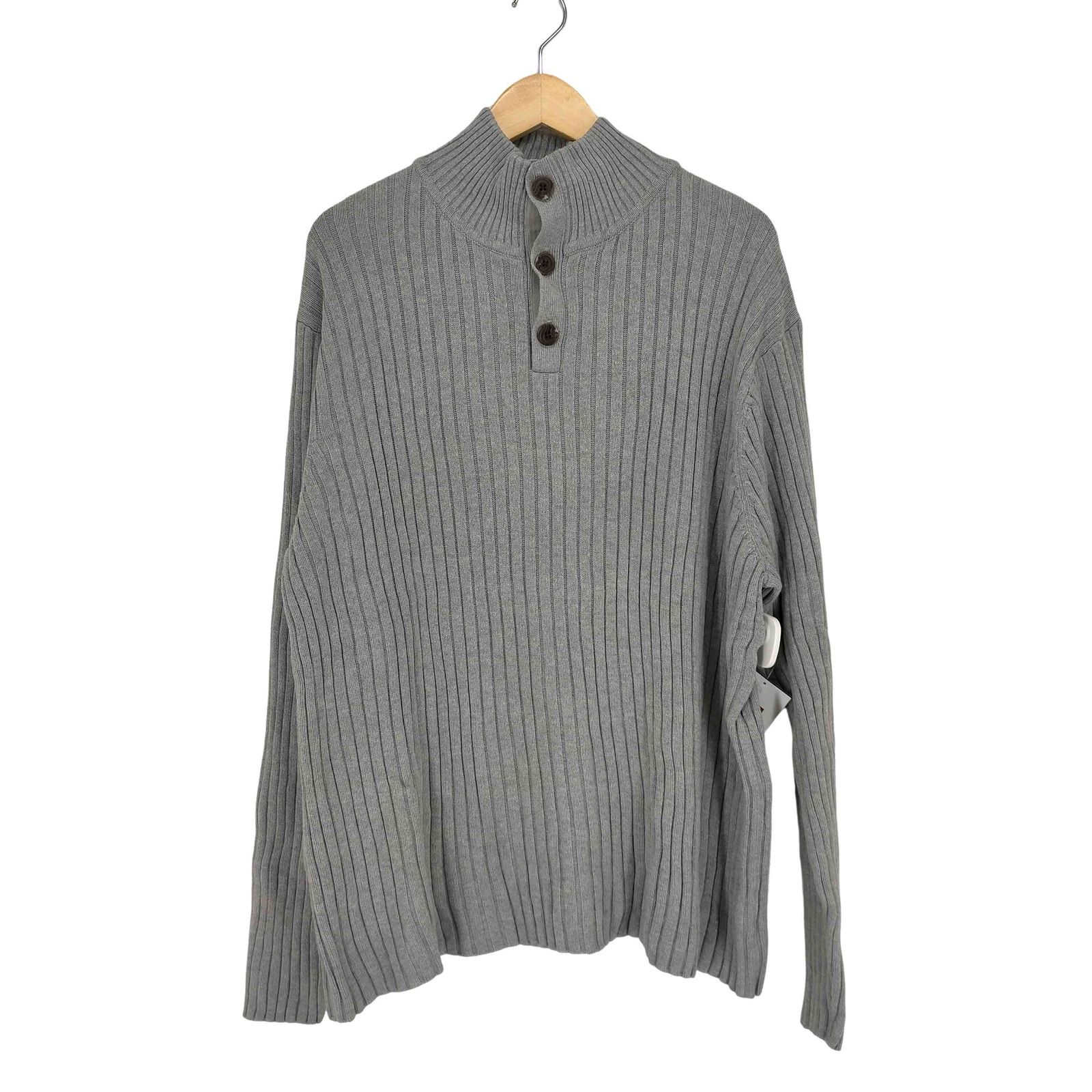ギャップ Gap 00S ハーフボタンリブニット メンズ JPN：XL 