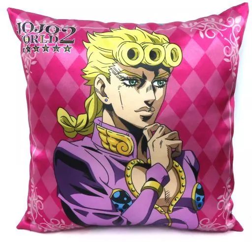 JOJO 　ジョジョ　5部　中国限定 　ジョルノ　クッション　枕 JOJO ジョジョ5部中国限定 ジョルノクッション枕