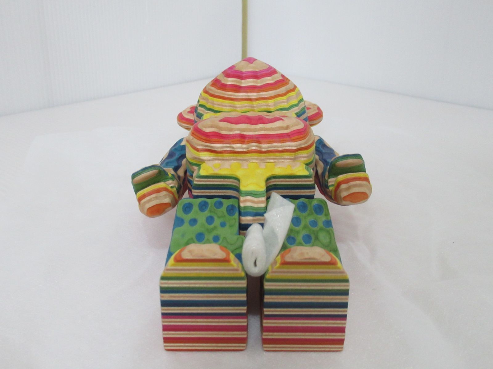 MEDICOM TOY - MEDICOM TOY メディコムトイ ×Fragment design ×HAROSHI BE@RBRICK VERTICAL 400% carved wooden ×フラグメントデザイン ベアブリック カリモク MEDICOM TOY (メディコムトイ) ×Fragment design ×HAROSHI BE