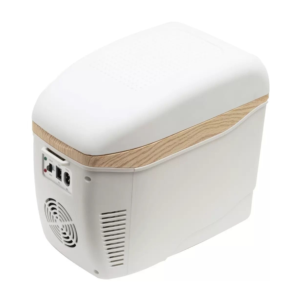 コンパクト車載冷温庫 ひえぽか HOT＆COOL オールシーズン対応 保冷保温 ポータブル冷蔵庫 夏は冷たく冬は暖かく 車載 アウトドアキャンプ コストコ