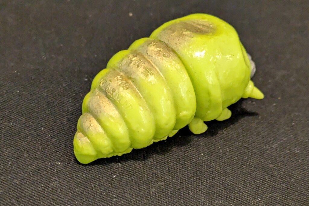 マーミット　モスラ幼虫　ソフビ ソフビ マーミット 世紀の大怪獣 ビニールパラダイス モスラ
