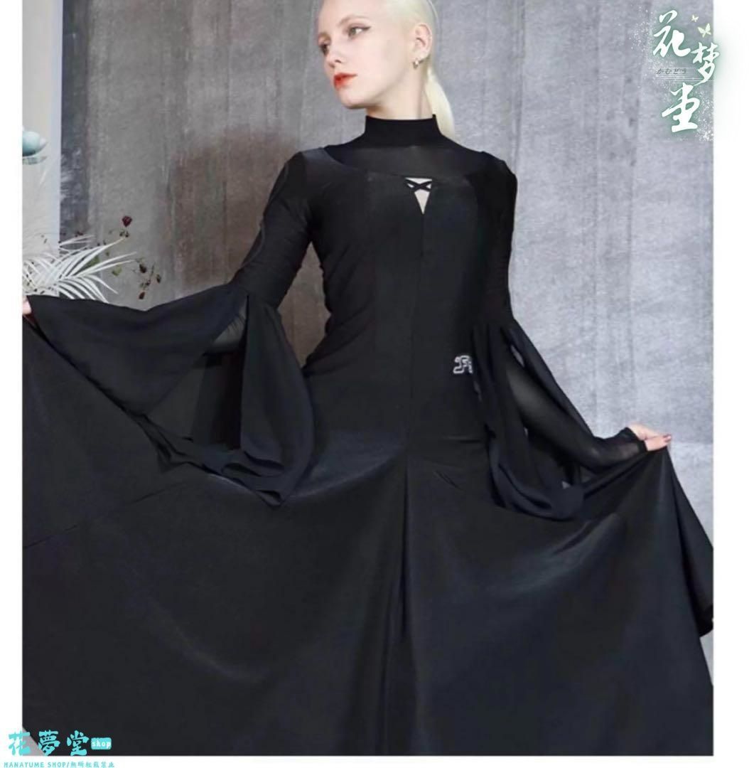 25年新作 新品未使用社交ダンス モダンドレス ワルツダンス服 舞台服