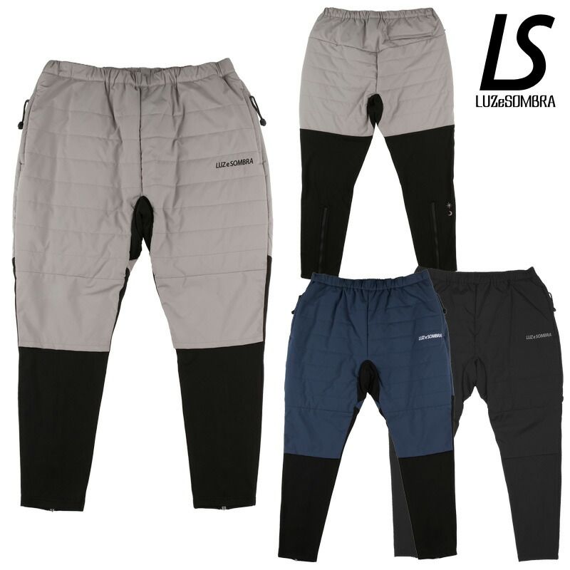 ルースイソンブラ|LUZ e SOMBRA 薄中綿ロングパンツ|NAVIGATORS THERMO LITE SLIMFIT LONGPANTS L1222050