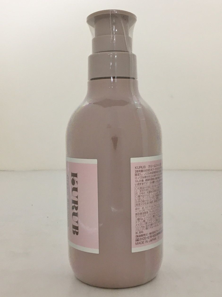 KURUB クリームシャンプー 380g 3本 KURUB クリームシャンプー 3本