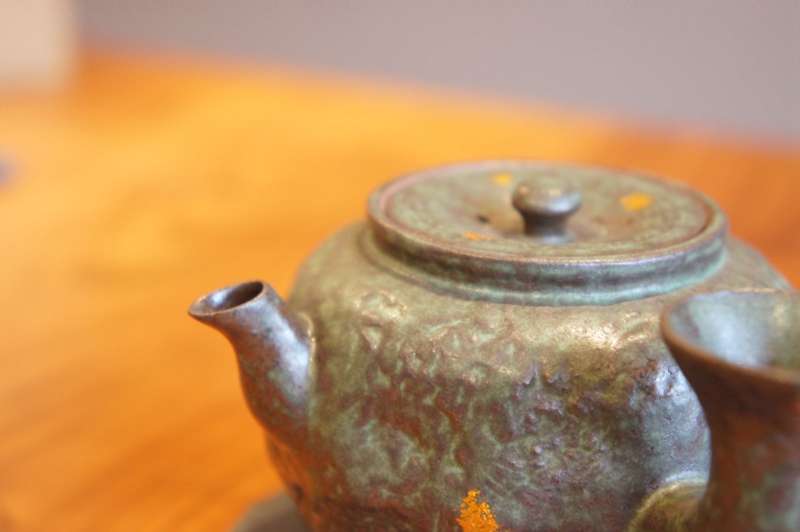 空寂老岩泥流年茶壺- 南山居 【新入荷】空寂斋ビンテージ青銅釉老岩泥