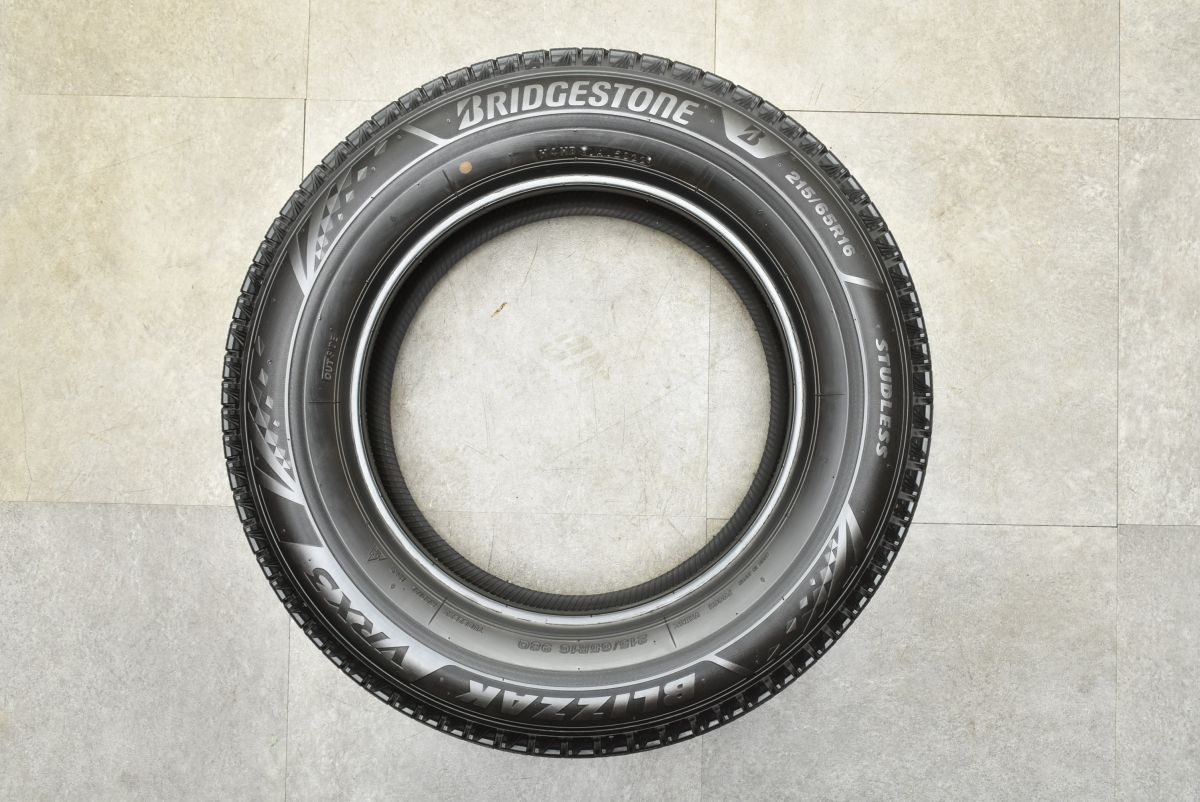 ブリヂストン ブリザック vrx3．215/65R16.22年製．8〜9分山4本 車 【バリ溝】ブリヂストン ブリザック VRX3 215/65R16 4本セット