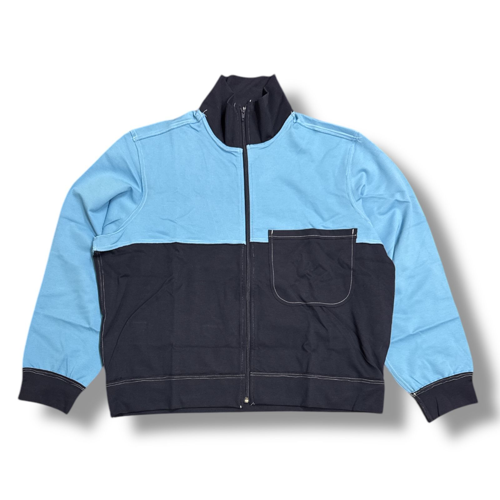 参考上代74800円 未使用品 CAMIEL FORTGENS 24SS TRACK JACKET BLUE 