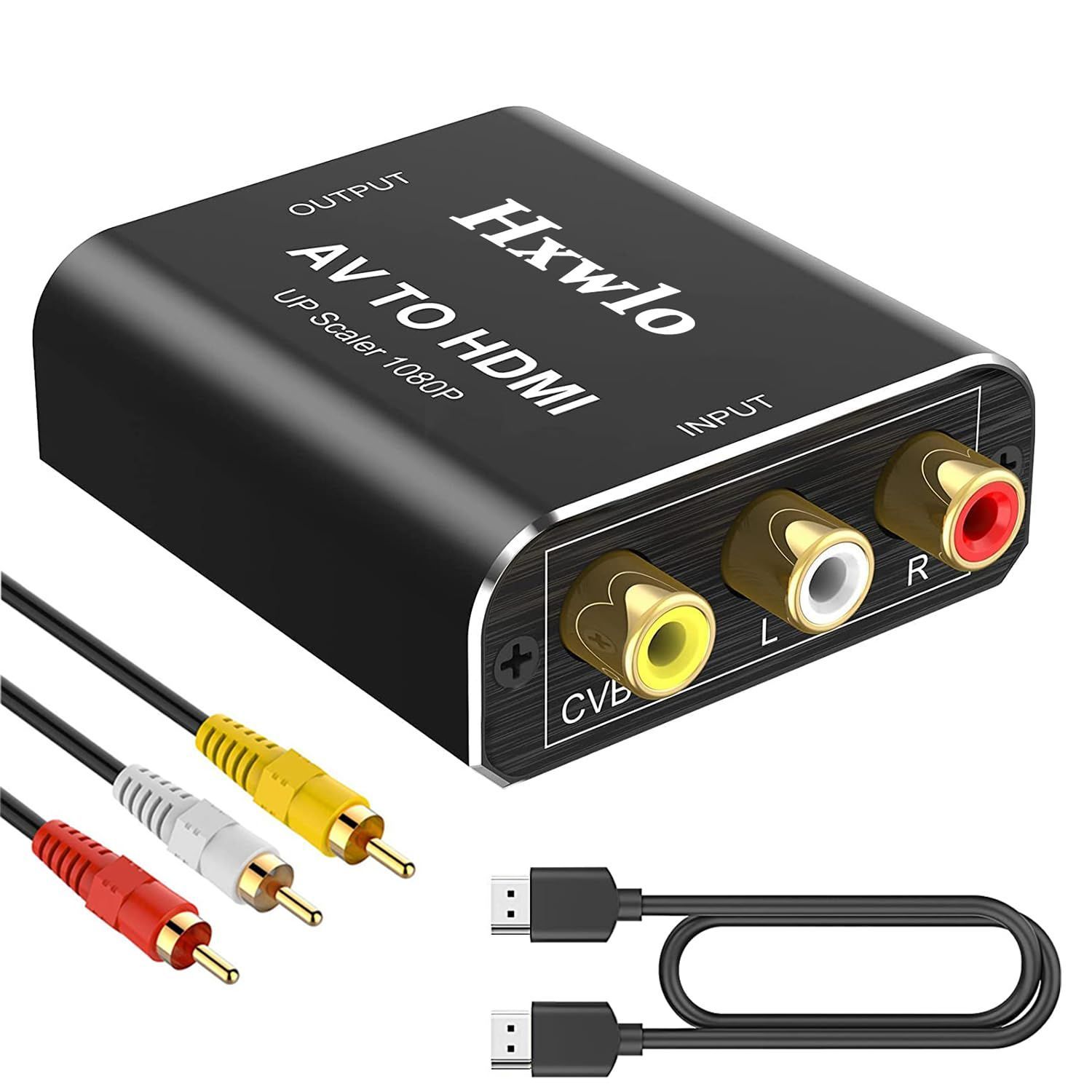 HDMI to RCA 変換コンバーター HDMI アナログ 変換アダプタ - 映像用