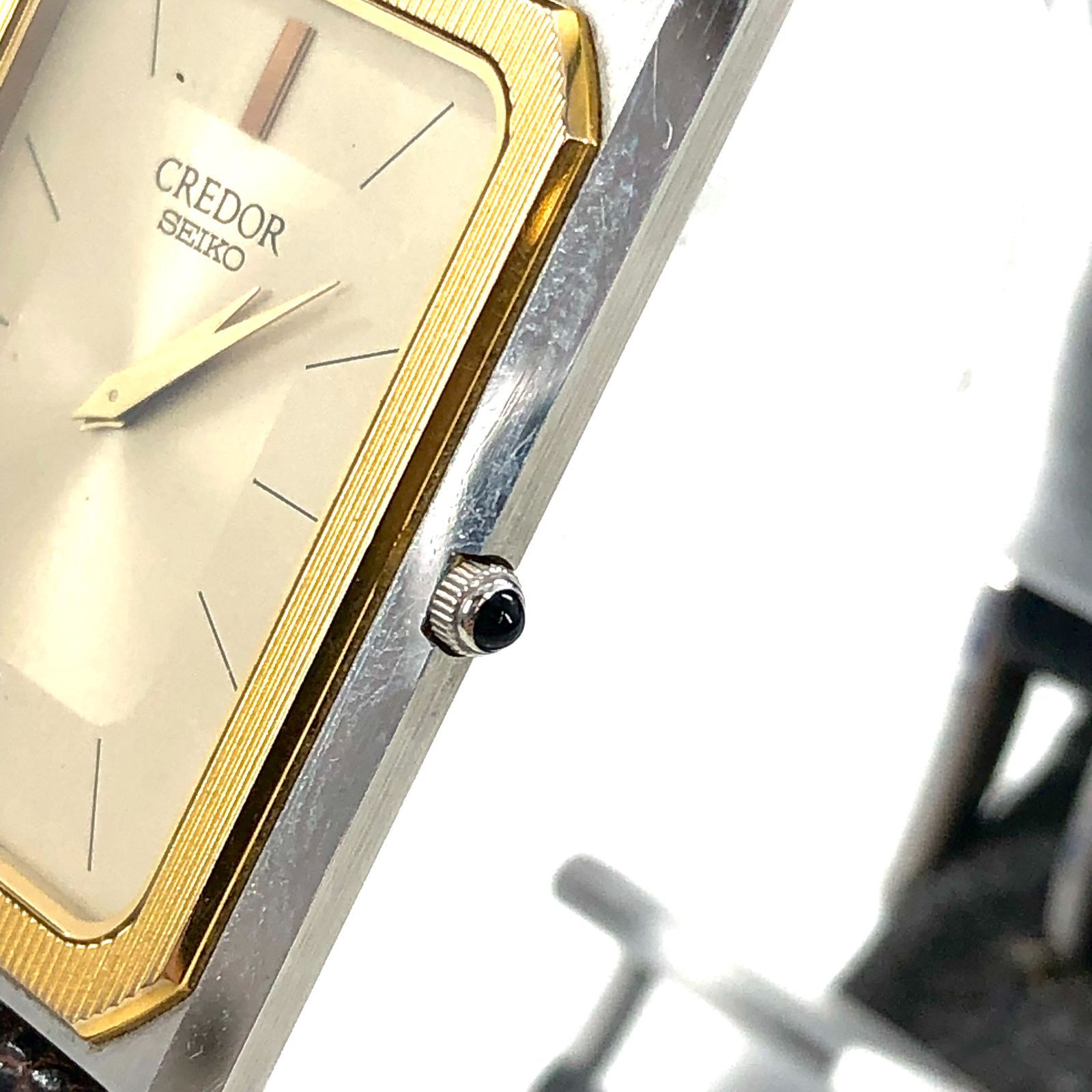 SEIKO　セイコー クレドール 6730-5090　14金ベゼル SEIKO セイコー CREDOR クレドール 6730－5090 QZ 14K ベゼル