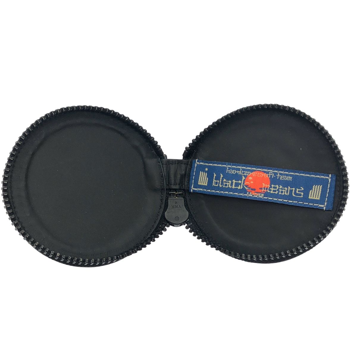 black means×MINE ブラックミーンズ×マイン #05 CIRCLE PORCH サークルコインケース ブラック グレー - - メルカリ