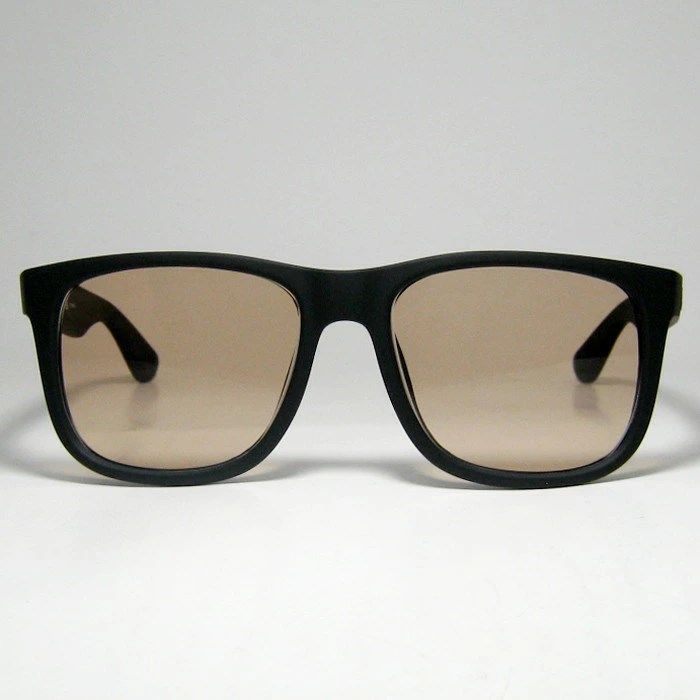 ReVision リビジョン x RayBan レイバン シャイニーブラウン サングラス RB 4165 F-S-RESBR JUSTIN ジャスティン ラバーブラック