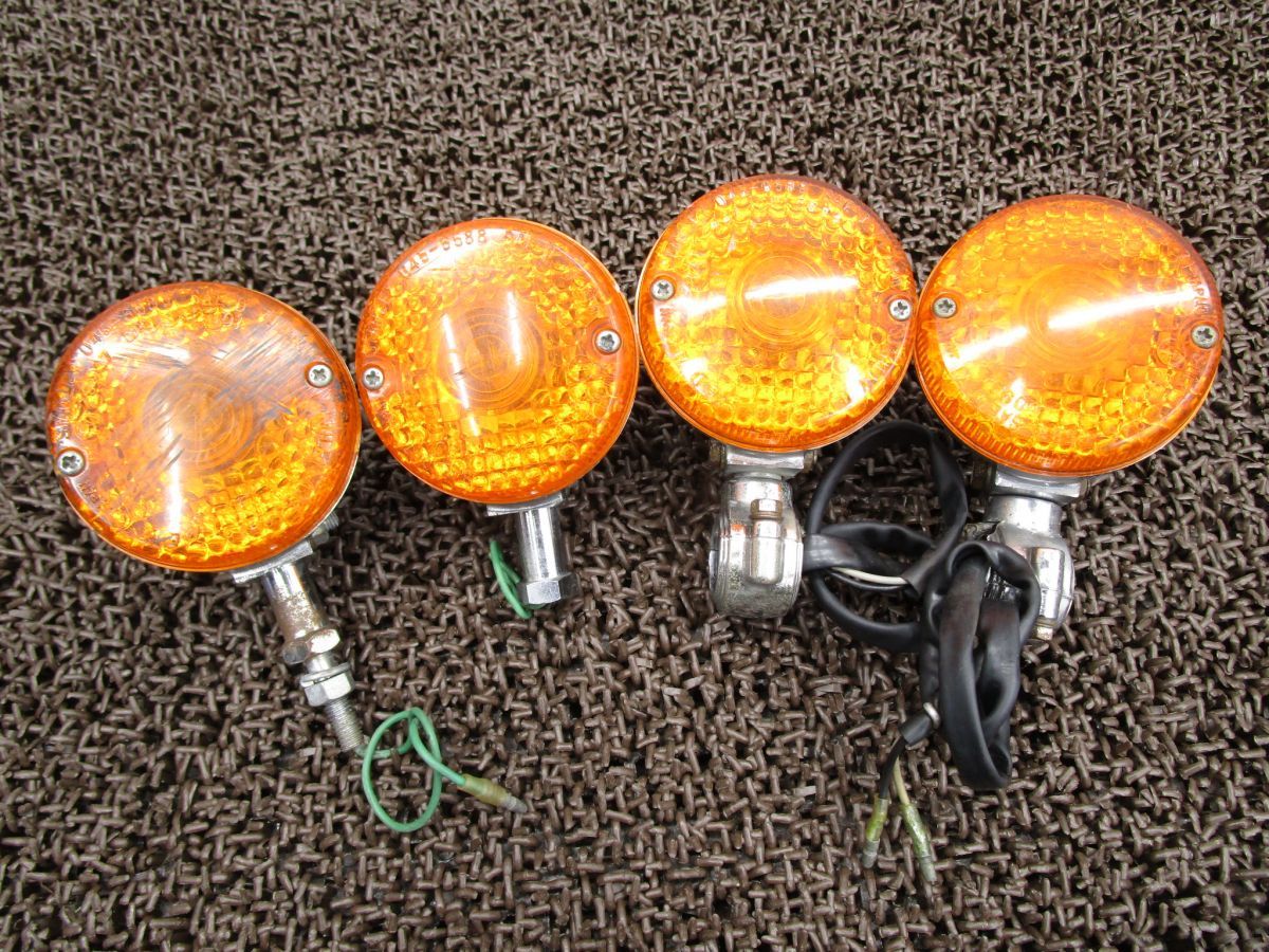 KE125 ウインカー 4個セット ●A6126 K1 カワサキ K1E キャブ車