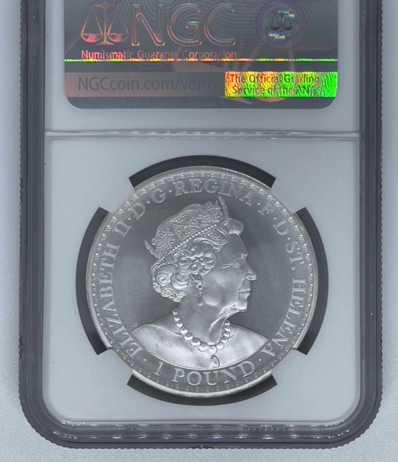 最高鑑定】2020年 ウナ ライオン モナリザ 銀貨 ウナとライオン 1オンス