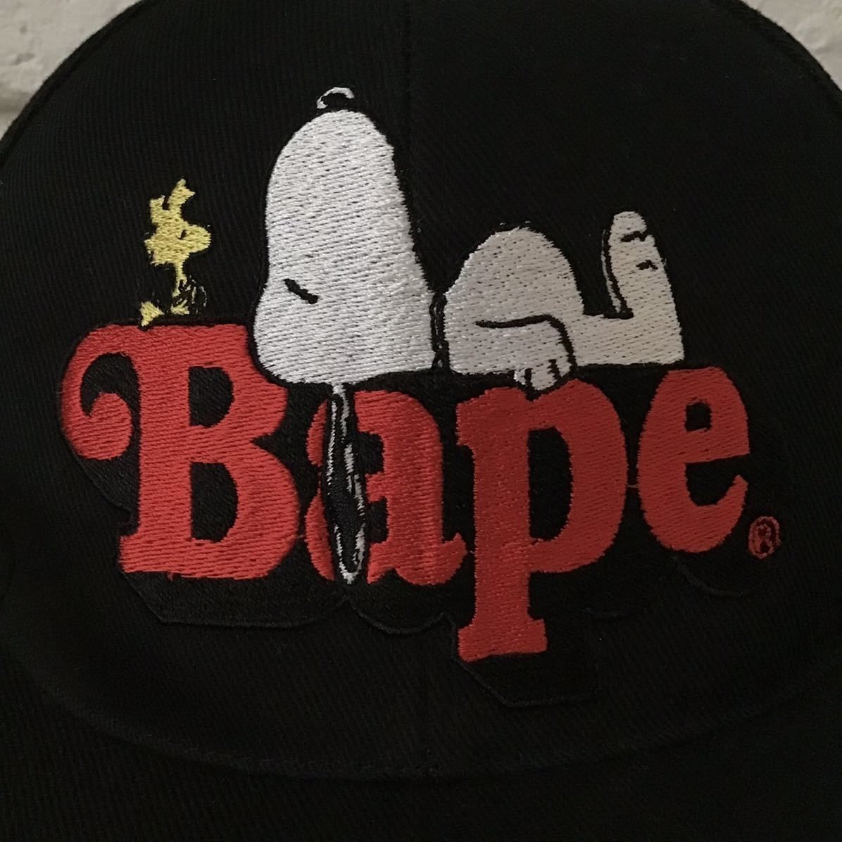 スヌーピー BAPE キャップ ベイプ ape エイプ 000000007358 - メルカリ