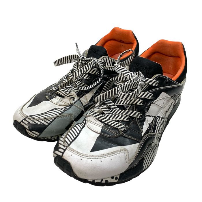 【中古品】asics アシックス UNDEFEATED H62JK GEL-LYTE V DISARRAY シューズ 靴 スニーカー サイズ：28cm カラー：ホワイト ブラック メンズ 【162-250106-gm-23-fuz】