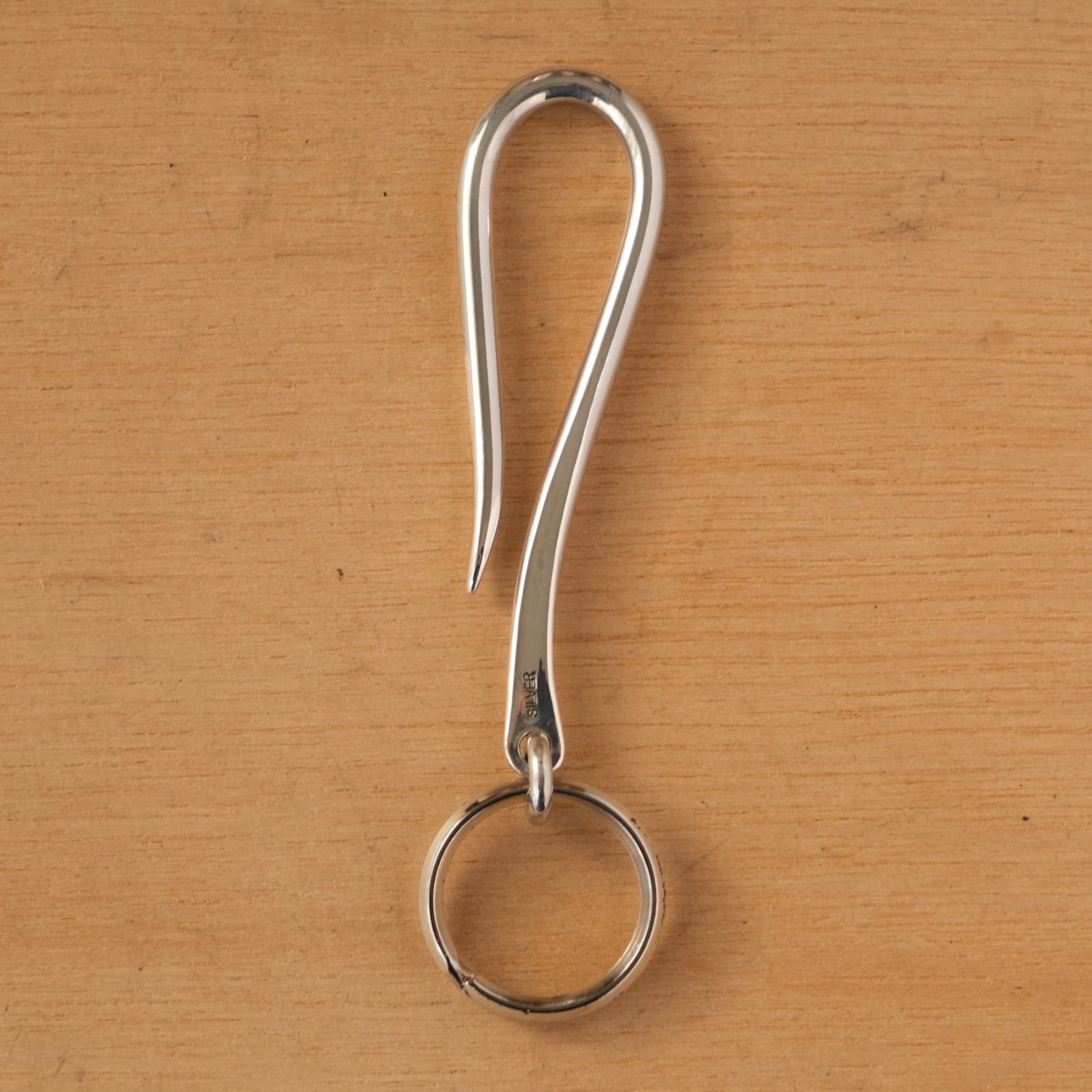 シルバー925製 キーフック k-02 ウォレットチェーンカスタム