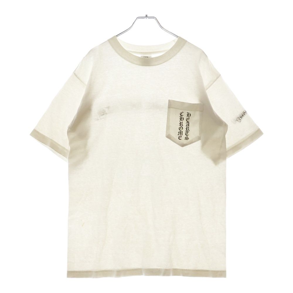 CHROME HEARTS クロムハーツ バックスクロールラベルプリント