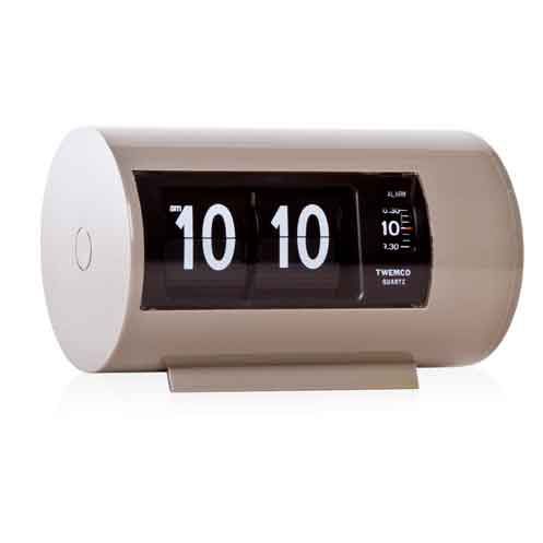 TWEMCO トゥエンコ インテリアクロック パタパタ時計 アラーム