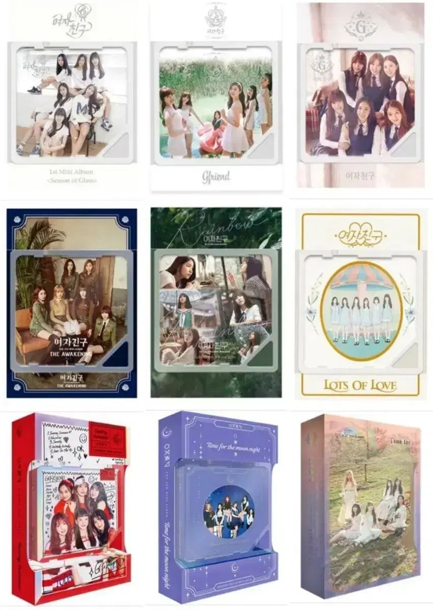 専用】GFRIEND ミニアルバム キノ アルバム 3種セット Amazon.co.jp