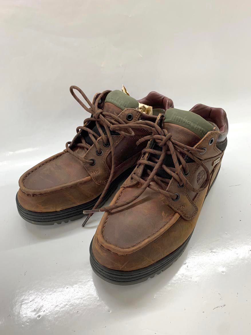 Timberland ティンバーランド HERITAGE GTX MOC TOE MID シューズ size25.5|茶 ◎メンズ