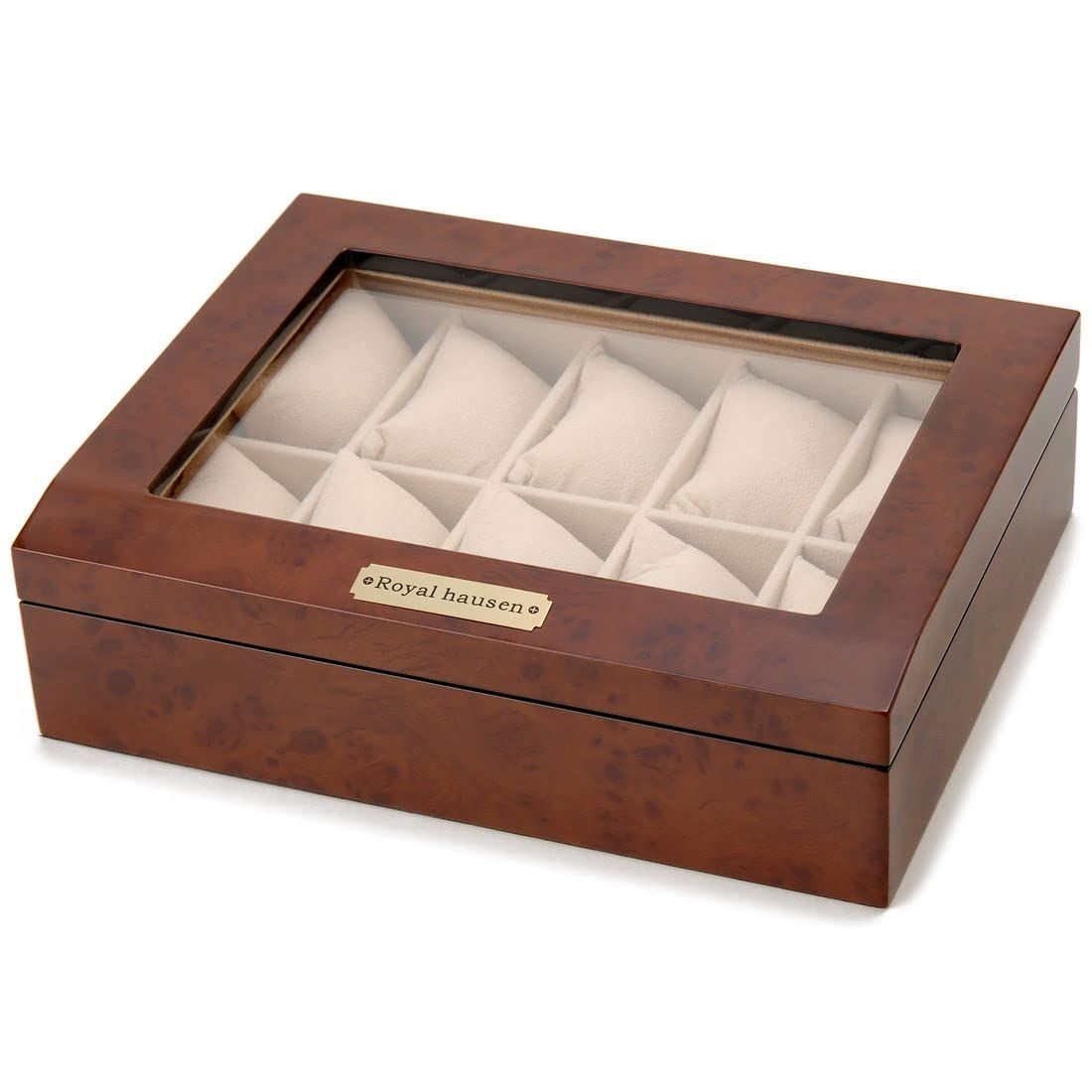 【新着商品】10P用 189963 木製時計収納ケース [サンブランド]SUNBRAND