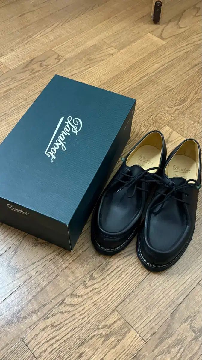 パラブーツ ミカエル ブラック 40.5 Paraboot(パラブーツ) ミカエル 40