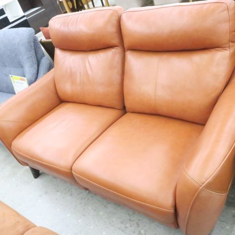 【本革・送料込】ニトリ 2人用両電動リクライニングソファ(アネーロ SK BR) 本革・送料込】ニトリ 2人用両電動リクライニングソファ(アネーロ SK BR)