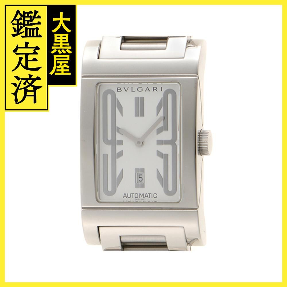 BVLGARI ブルガリ 腕時計 レッタンゴロ ステンレス 自動巻 RT45S