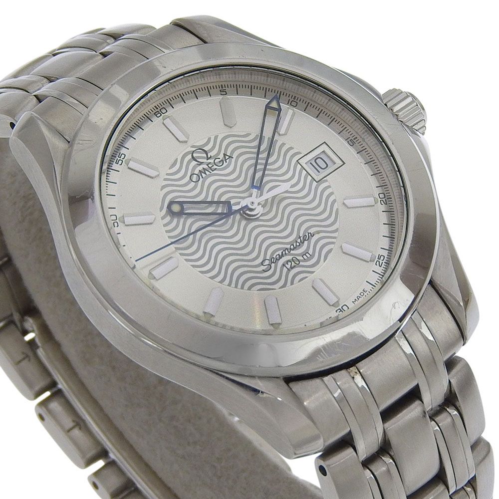 ✨OMEGA✨オメガ✨シーマスター30✨シルバー文字盤✨メンズ✨腕時計✨
