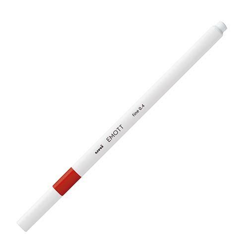 まとめ 三菱鉛筆 水性サインペン ＰＥＭ−ＳＹ レッド １５ 0.4mm レッド PEMSY-15 ×30セット