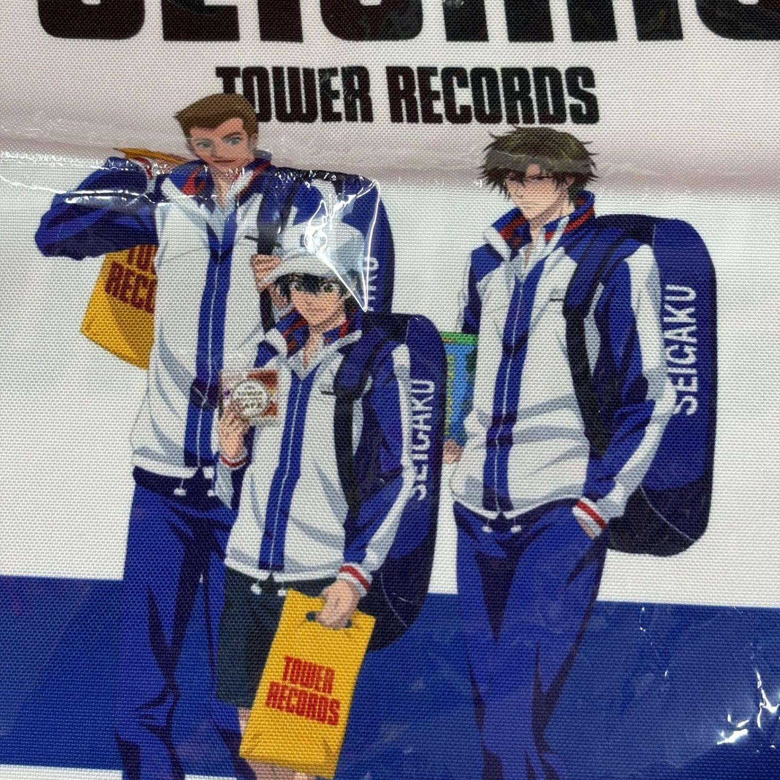 レア　新テニスの王子様×TOWER RECORDS　ナップサック　青学　テニプリ
