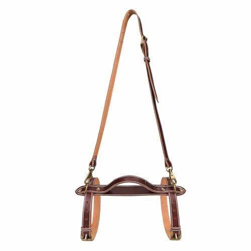 ブラウン#2 [Tourbon] ピクニックブランケットストラップ レザー