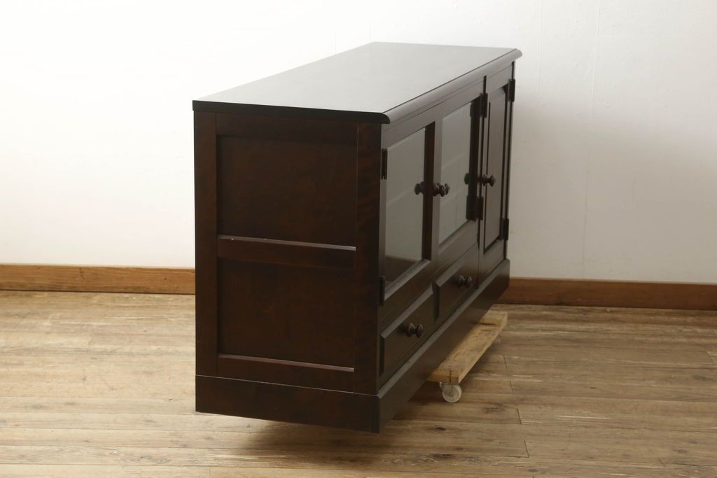 北海道民芸家具 サイドボード 収納棚 戸棚 リビング 【公式通販】