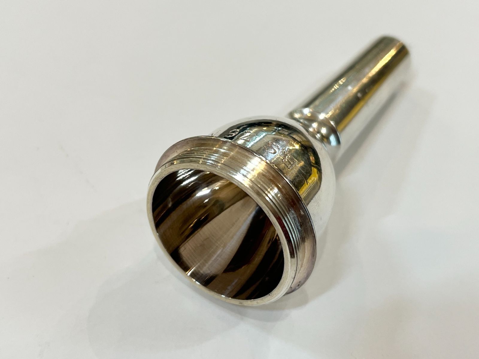 スローカー トロンボーンマウスピース 2ピース BS 7.6 MC リム C1 C2