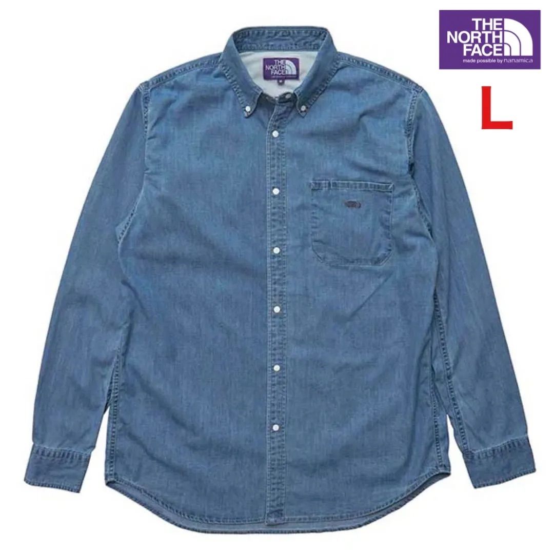 THE NORTH FACE / PURPLE LABEL Light denim shirt