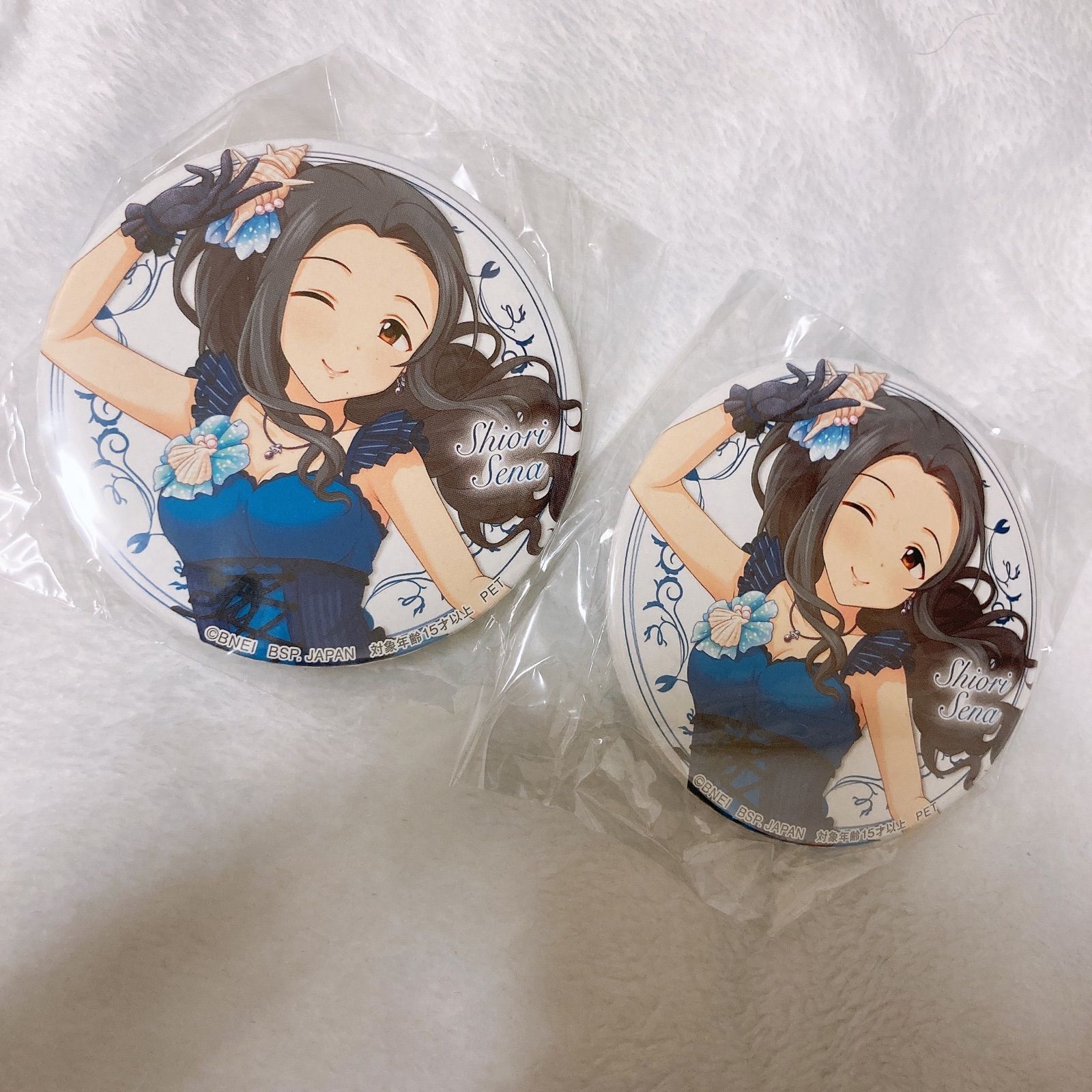 メルカリshops 瀬名詩織 未開封 缶バッジセット アイドルマスターシンデレラガールズ デレマス