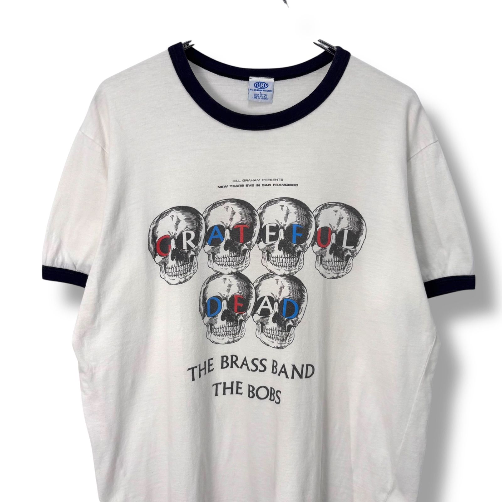 Special】 80s Grateful Dead Ringer T-Shirt Made in USA 【L