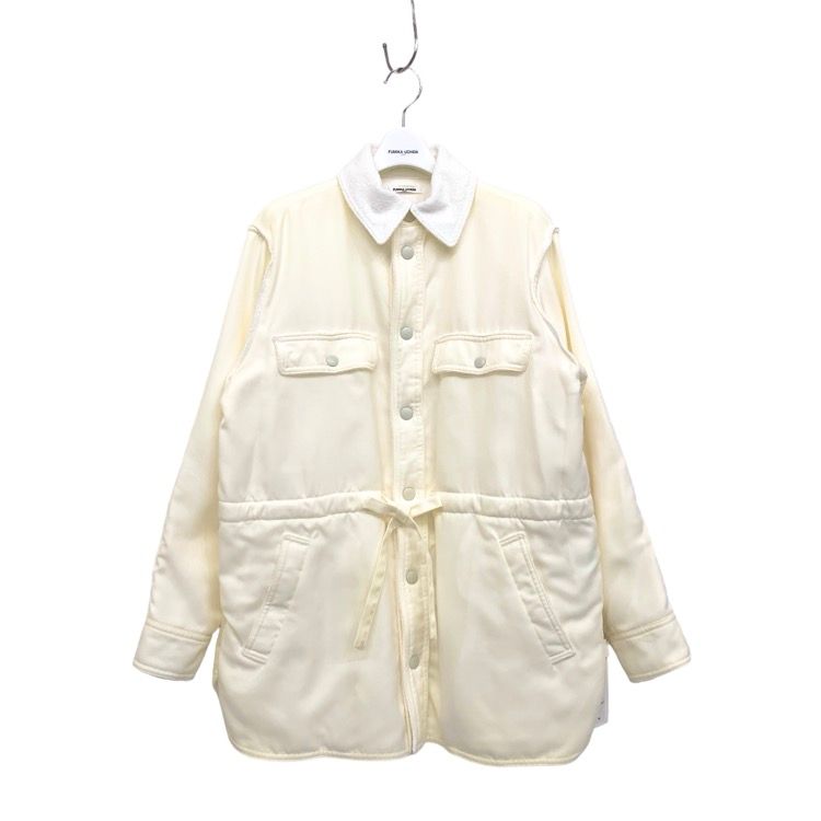新品タグ付き フミカウチダ パイルジャケット 白カラーは白 - トップス